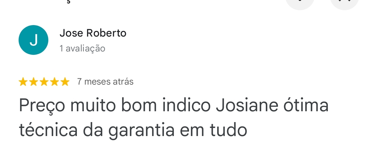 Avaliação de cliente da Fortech Soluções no Google