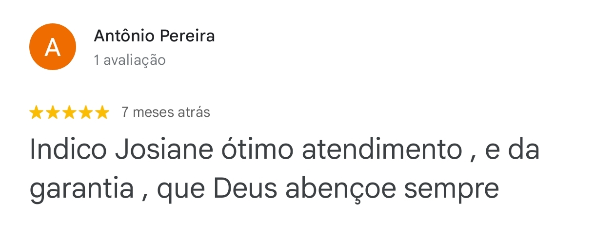 Avaliação de cliente da Fortech Soluções no Google