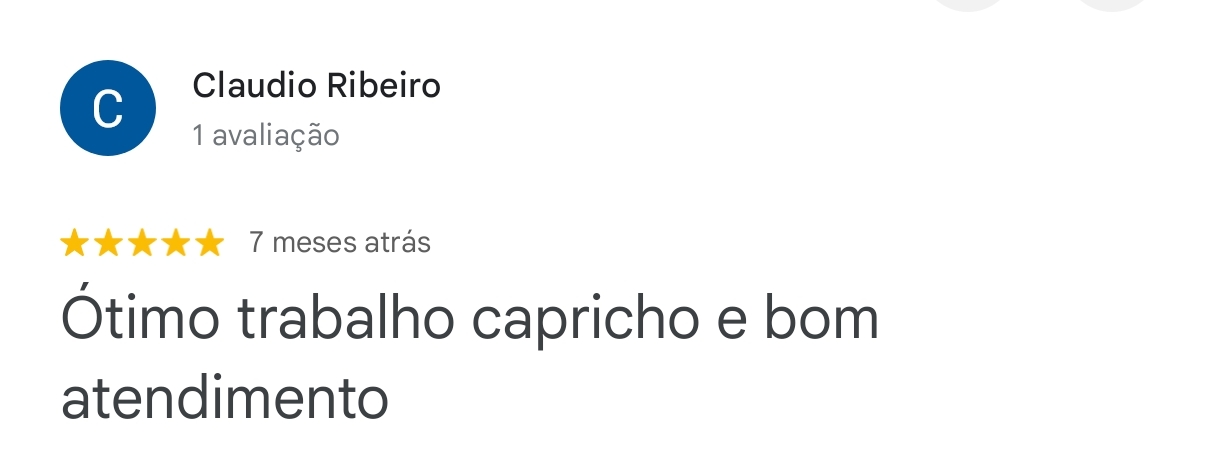Avaliação de cliente da Fortech Soluções no Google