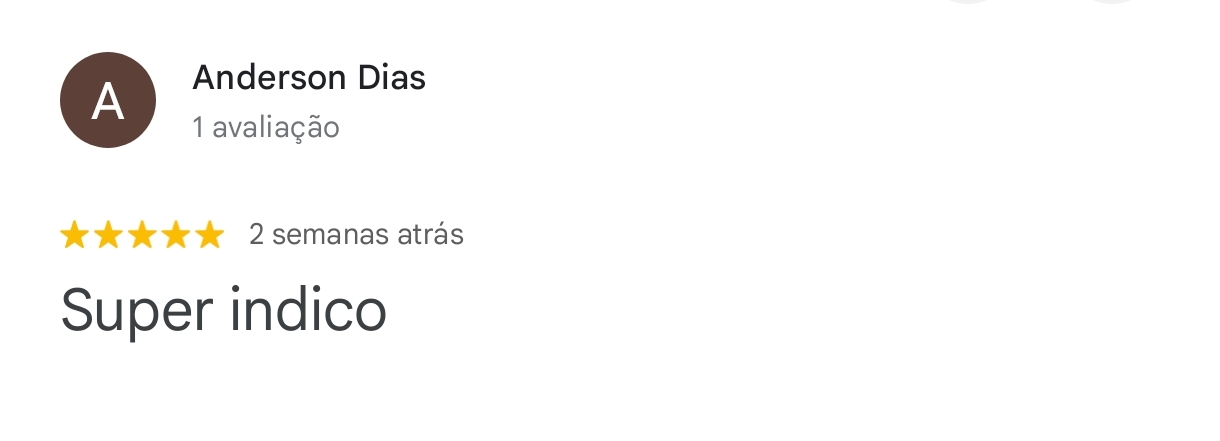 Avaliação de cliente da Fortech Soluções no Google